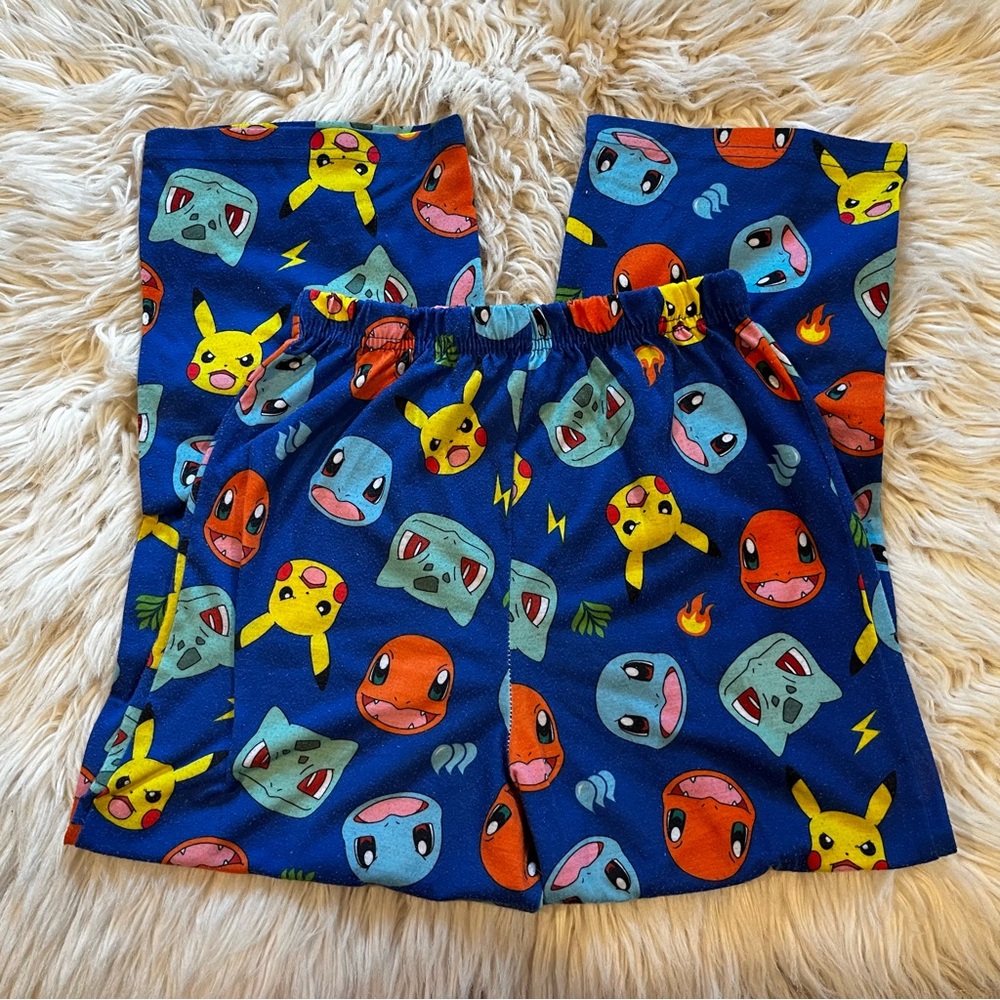 2 Pokemon Kids Pajamas Sets- Blue and Yellow/Black and Yellow - Picture 4 of 16